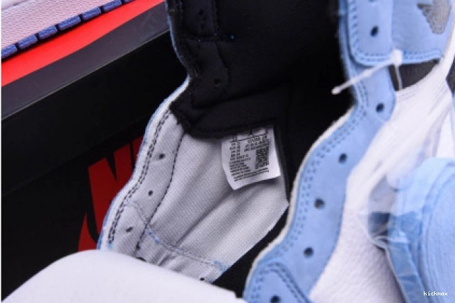 Rep 1 BLUE AIR 555088-134 BLACK RETRO HIGH UNIVERSITY JORDAN WHITE 0813
